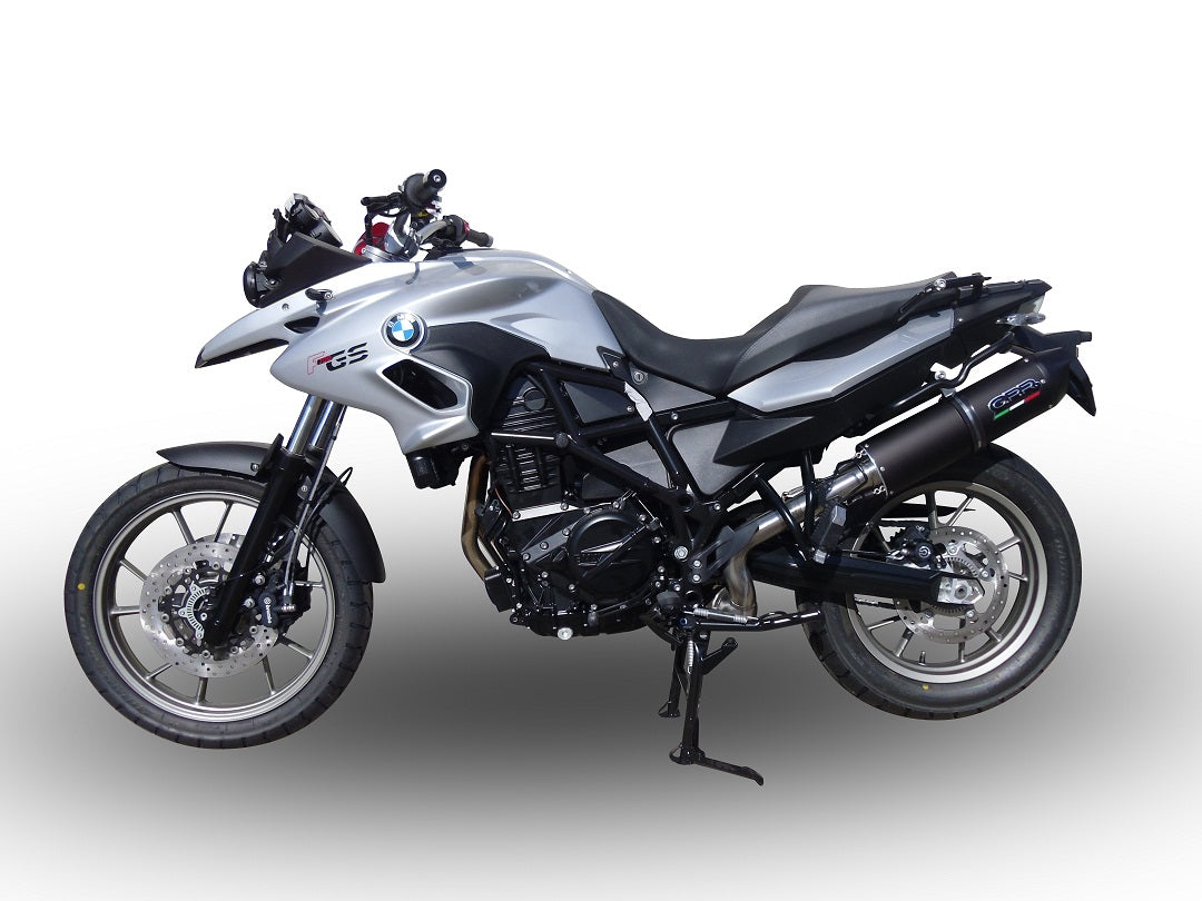 GPR-Exhaust---Furore-Evo4-Nero-Slip-on-for-F-700-GS-from-2016-to-2018-dB-Killer-Link-Pipe