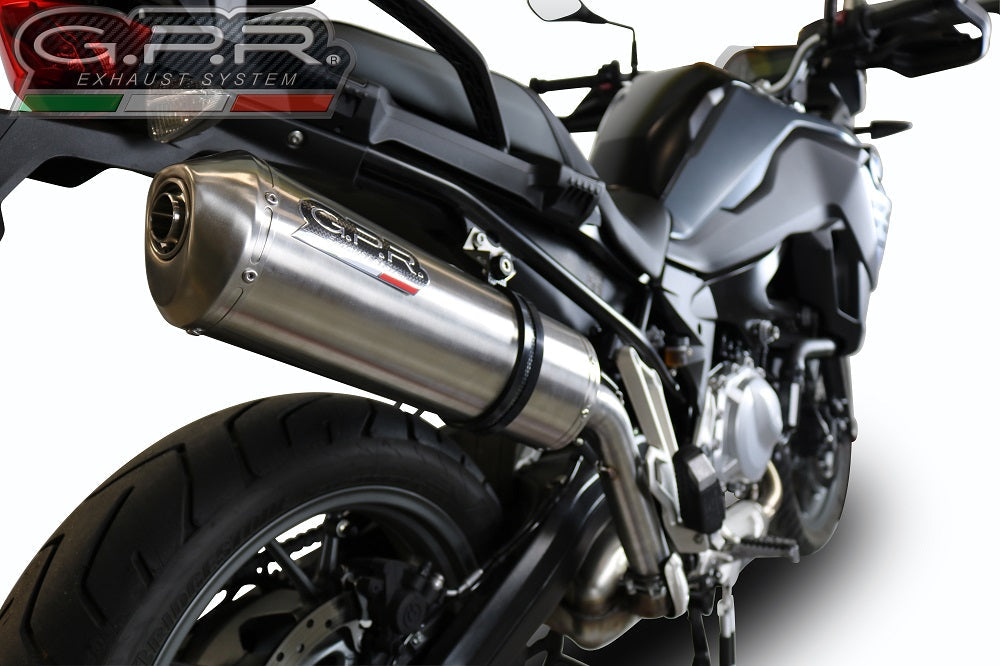 GPR-Exhaust---Satinox-Slip-on-for-F-750-GS-from-2018-to-2020-dB-Killer-Link-Pipe