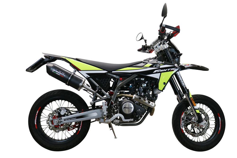 GPR-Exhaust---Furore-Evo4-Poppy-Slip-on-for-XMF-125-from-2021-to-2024-dB-Killer-Link-Pipe