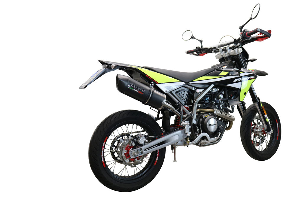 GPR-Exhaust---Furore-Evo4-Nero-Slip-on-for-XEF-125-from-2021-to-2024-dB-Killer-Link-Pipe-Catalyst