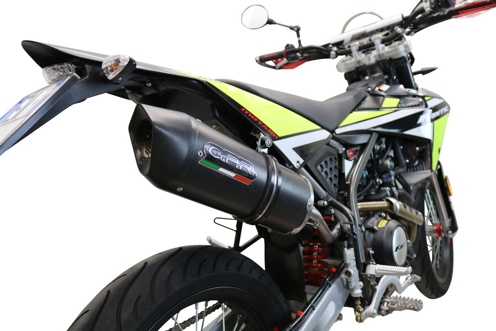 GPR-Exhaust---Furore-Evo4-Nero-Slip-on-for-XEF-125-from-2021-to-2024-dB-Killer-Link-Pipe-Catalyst