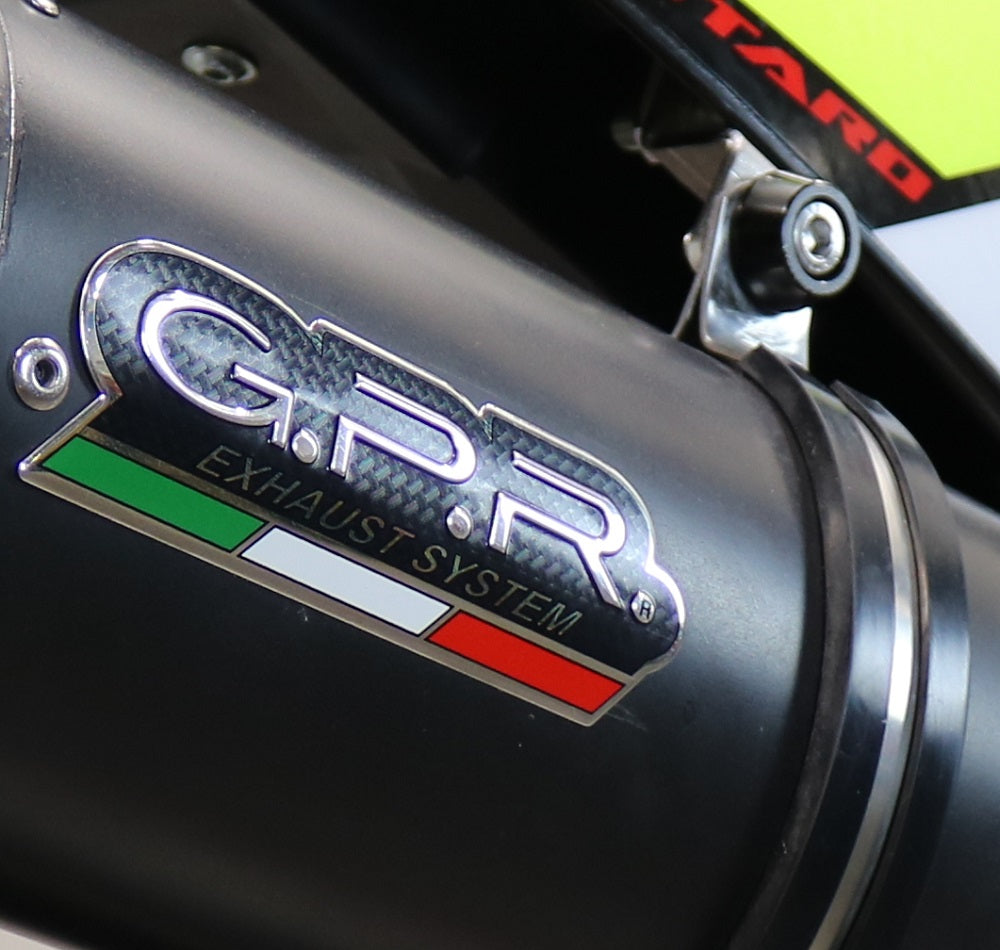 GPR-Exhaust---Furore-Evo4-Nero-Slip-on-for-XEF-125-from-2021-to-2024-dB-Killer-Link-Pipe-Catalyst