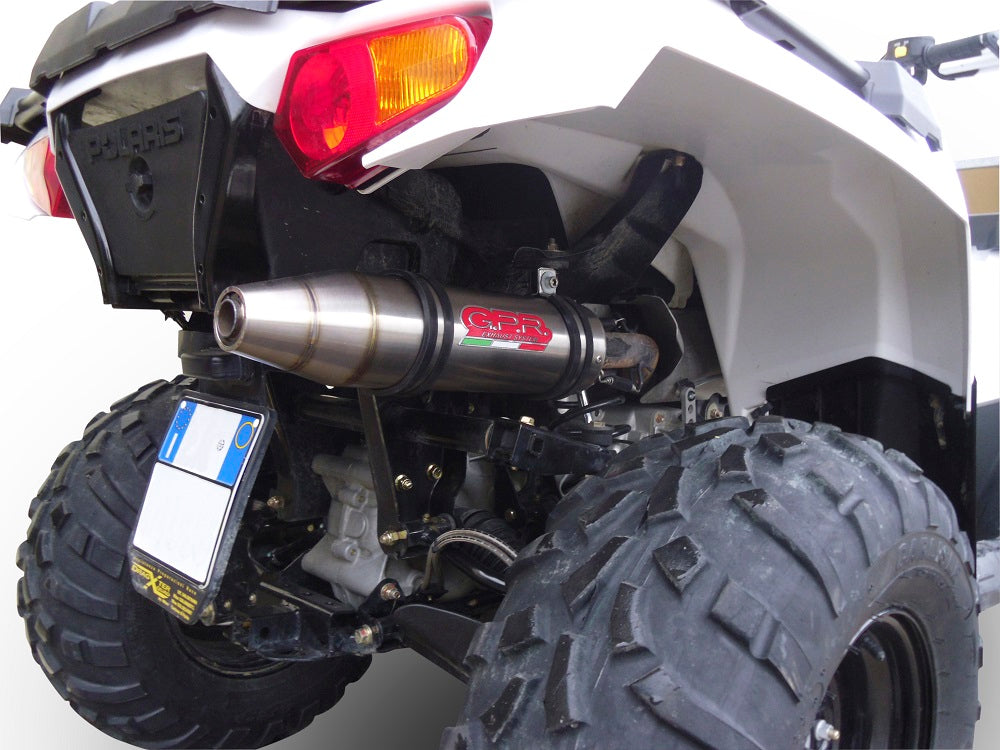 GPR-Exhaust---Satinox-Atv-Slip-on-for-Sportsman-850-XP-Highlifter-Edition-from-2012-to-2016-dB-Killer-Link-Pipe