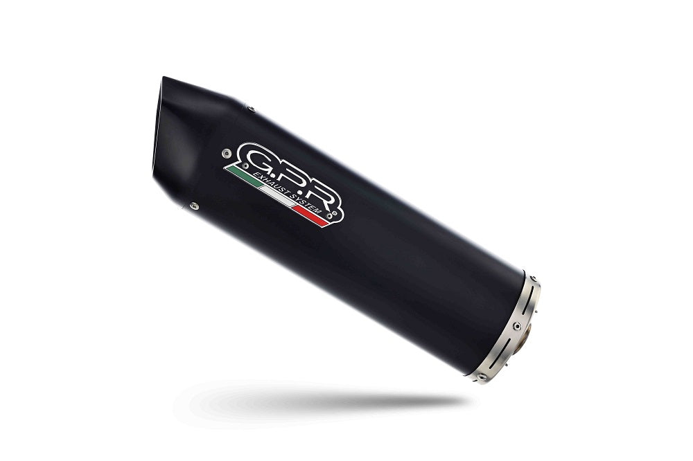 GPR-Exhaust---FURORE-EVO4-NERO-Slip-on-for-Mt-25-250-from-2021-to-2025-dB-Killer-Link-Pipe