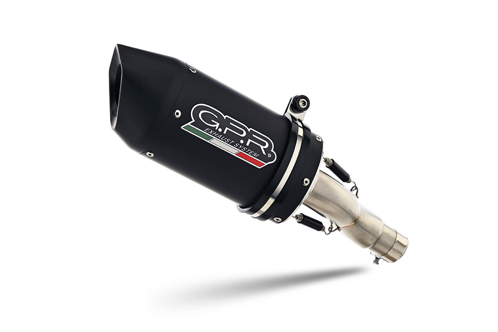 GPR-Exhaust---Furore-Evo4-Nero-Slip-on-for-RC-125-from-2021-to-2024-dB-Killer-Link-Pipe