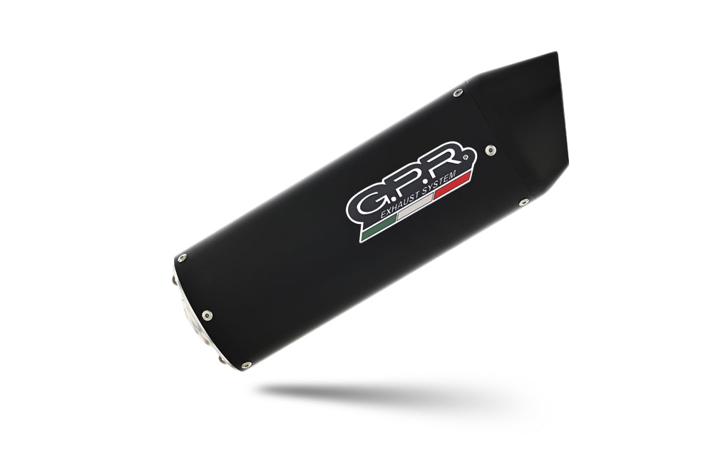 GPR-Exhaust---Furore-Evo4-Nero-Slip-on-for-Enduro-690-R-from-2021-to-2024-dB-Killer-Link-Pipe-Catalyst