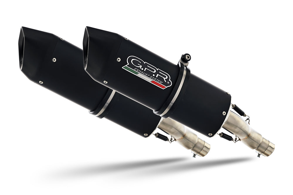GPR-Exhaust---Furore-Nero-Double-Slip-on-for-Monster-696-from-2008-to-2014-dB-Killer-Link-Pipes-Catalysts