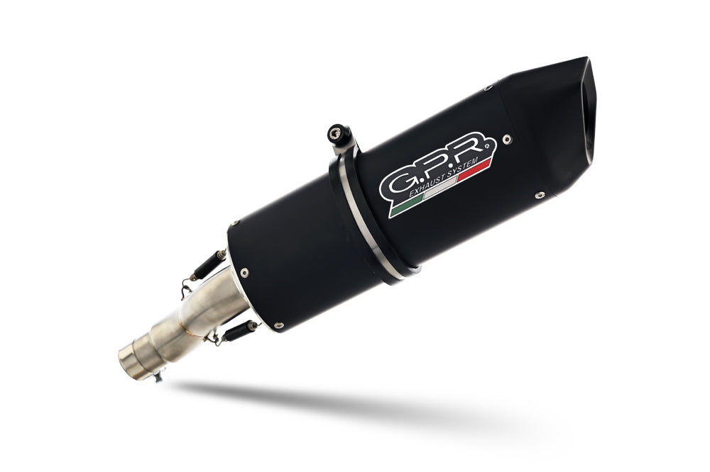GPR-Exhaust---Furore-Evo4-Nero-Slip-on-for-SMC-690-R-from-2019-to-2020-dB-Killer-Link-Pipe-Catalyst