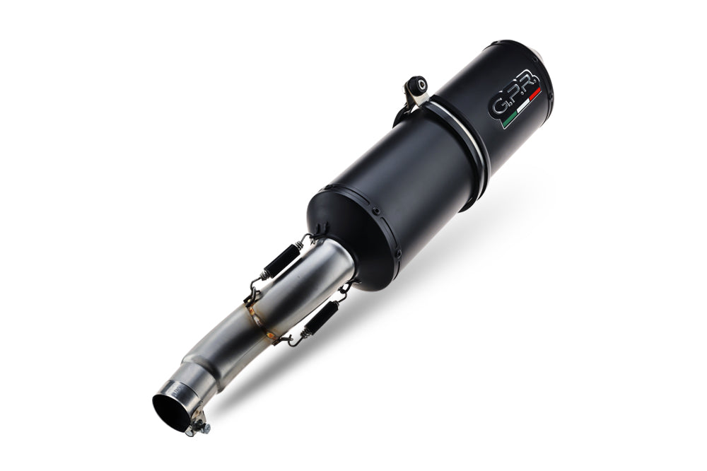 GPR-Exhaust---Ghisa-Slip-on-for-G-650-GS-Sertao-from-2010-to-2016-dB-Killer-Link-Pipe-Catalyst