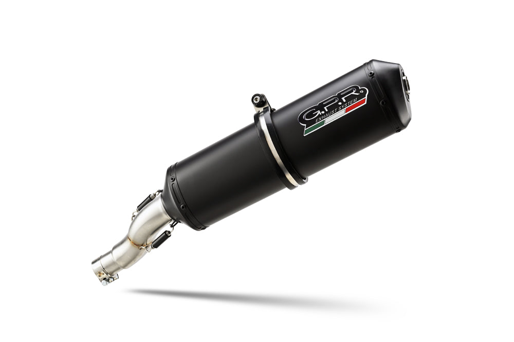 GPR-Exhaust---Ghisa-Slip-on-for-F-650-CS-Scarver-from-2001-to-2006-dB-Killer-Link-Pipe