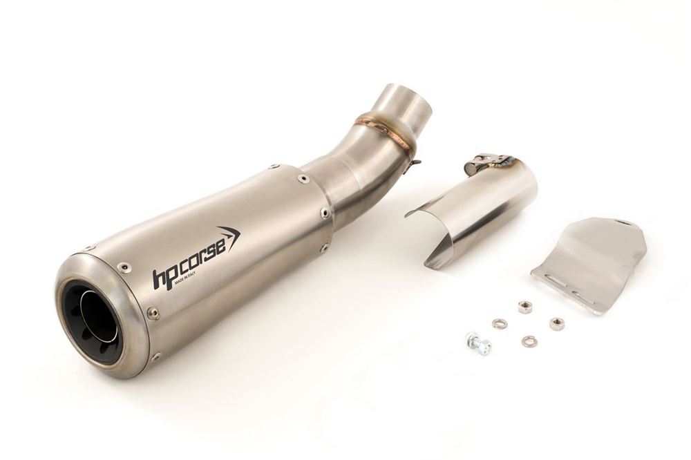 HPCorse - GP07  Muffler for Ducati Monster 797.  For race use only