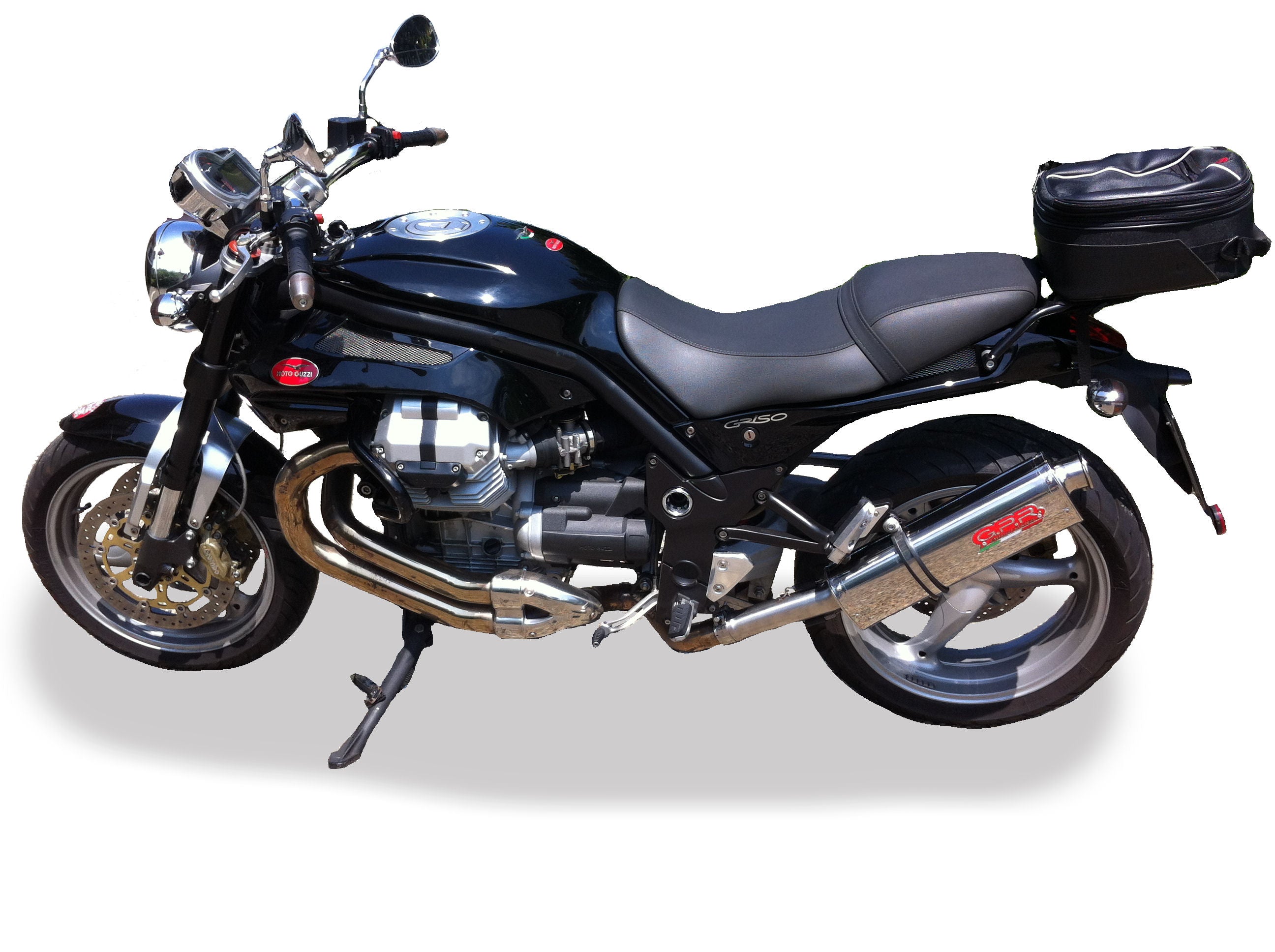 GPR-Exhaust---Trioval-Slip-on-for-Griso-850-from-2006-to-2015-dB-Killer-Link-Pipe-Catalyst
