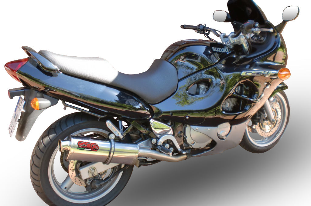 GPR-Exhaust---Trioval-Slip-on-for-GSF-650-Bandit-S-from-2005-to-2006-dB-Killer-Link-Pipe-Catalyst
