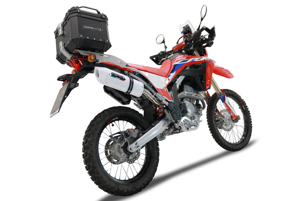 GPR-Exhaust---Albus-Ceramic-RACING-Slip-on-for-CRF-300-L-Rally-from-2021-to-2024-Link-Pipe-Dbkiller
