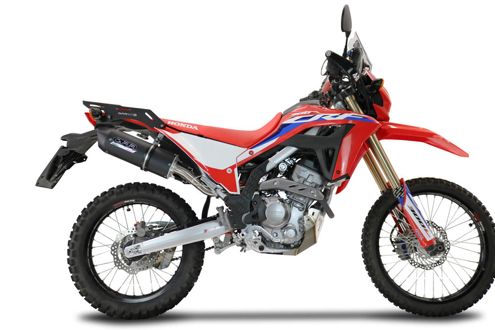 GPR-Exhaust---Furore-Nero-RACING-Slip-on-for-CRF-300-L-Rally-from-2021-to-2024-Link-Pipe-Dbkiller