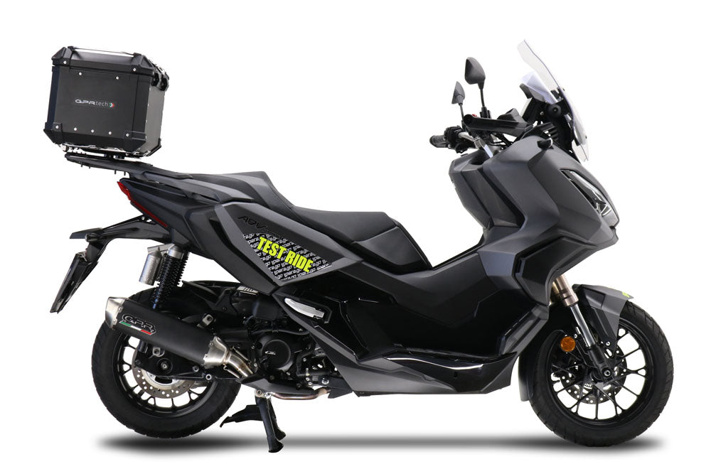 GPR-Exhaust---Pentascooter-Slip-on-for-ADV-350-from-2022-to-2024-dB-Killer-Link-Pipe-Catalyst