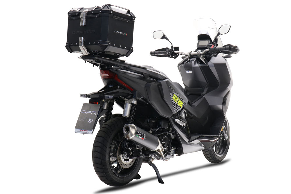 GPR-Exhaust---Pentascooter-Slip-on-for-ADV-350-from-2022-to-2024-dB-Killer-Link-Pipe-Catalyst