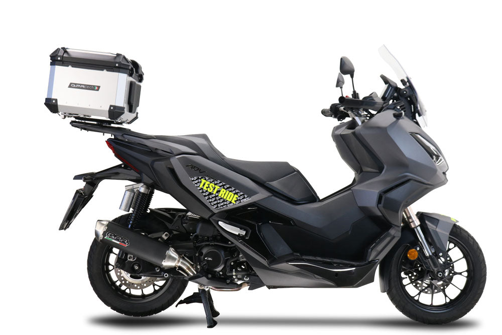 GPR-Exhaust---Pentascooter-Slip-on-for-Forza-350-from-2021-to-2024-dB-Killer-Link-Pipe-Catalyst