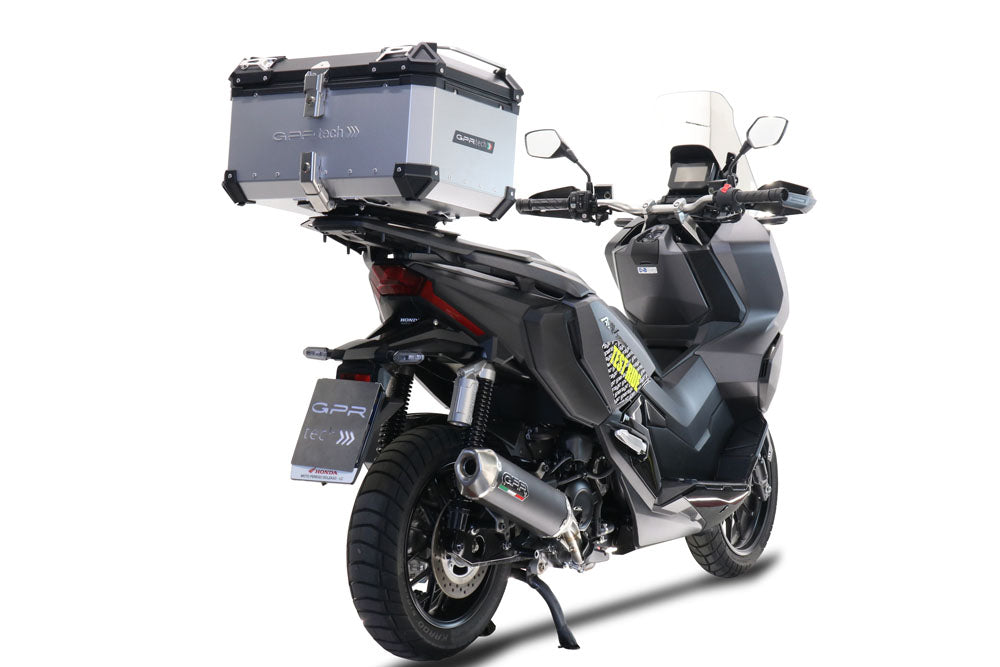 GPR-Exhaust---Pentascooter-Slip-on-for-ADV-350-from-2022-to-2024-dB-Killer-Link-Pipe-Catalyst