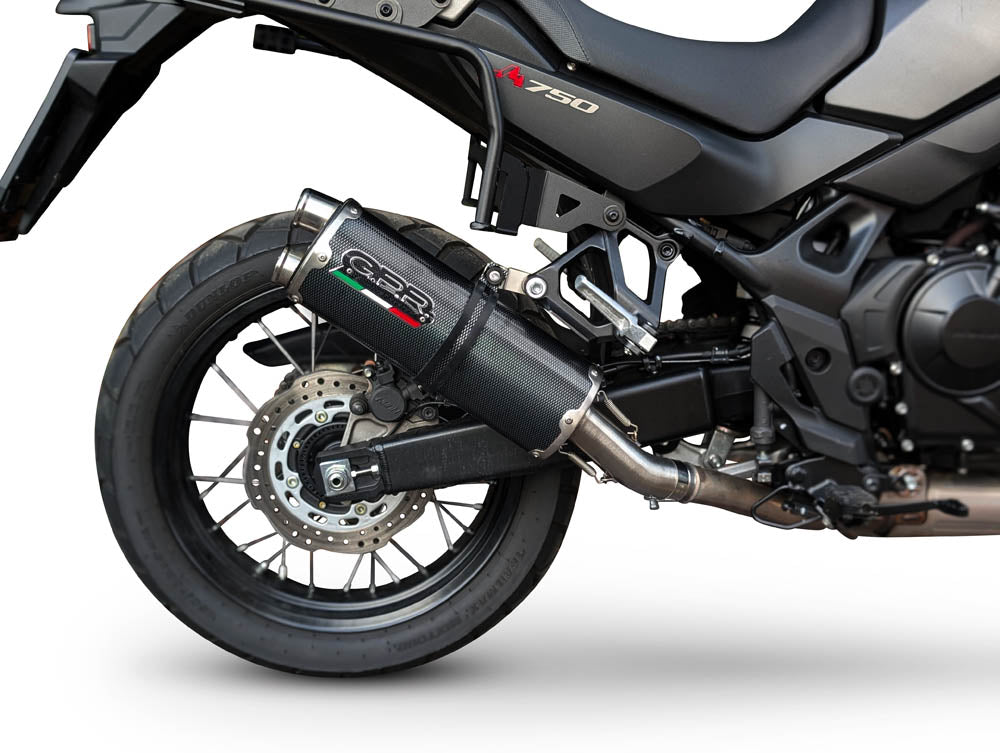 GPR-Exhaust---Dual-Poppy-Slip-on-for-XL750-TRANSALP-750-from-2023-to-2025-dB-Killer-Link-Pipe