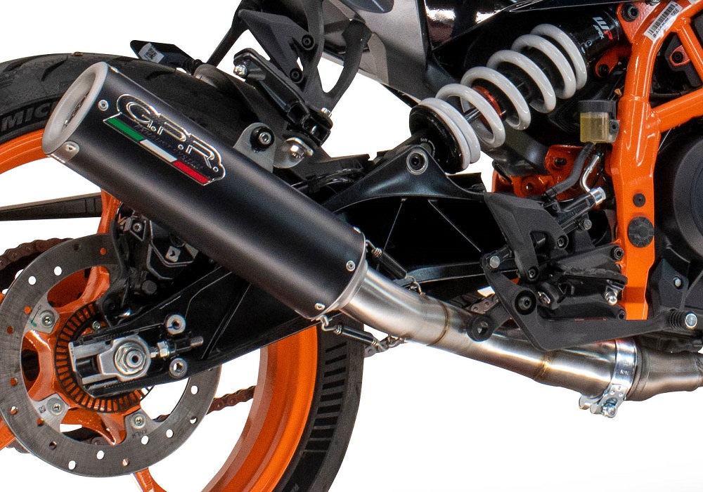 GPR-Exhaust---M3-Black-Titanium-Slip-on-for-Vitpilen-125-from-2024-to-2025-dB-Killer-Link-Pipe