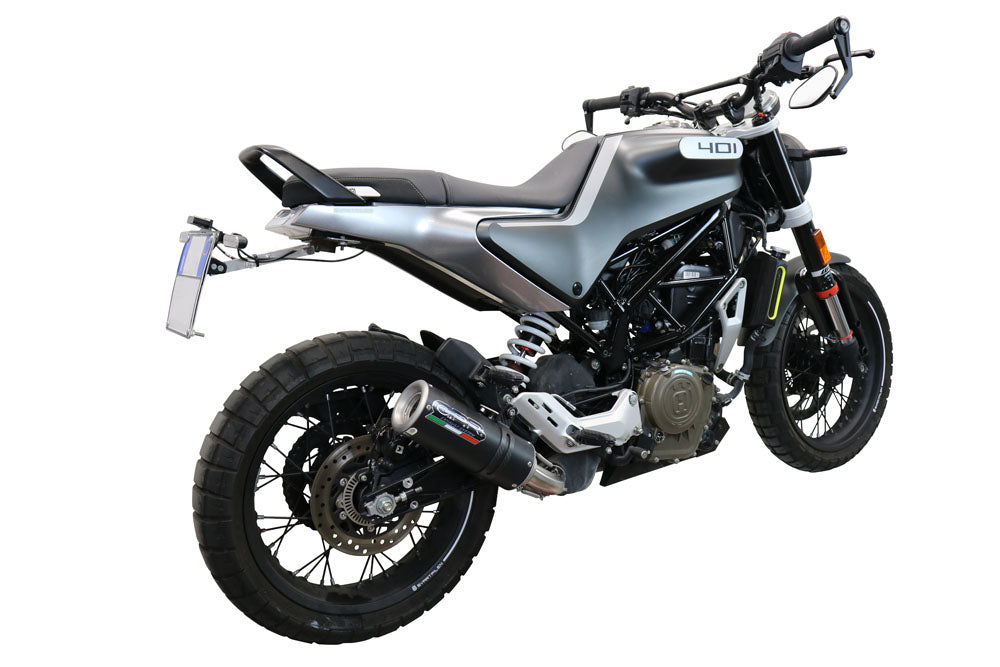 GPR-Exhaust---M3-Black-Titanium-Slip-on-for-Svartpilen-401-from-2020-to-2020-dB-Killer-Link-Pipe