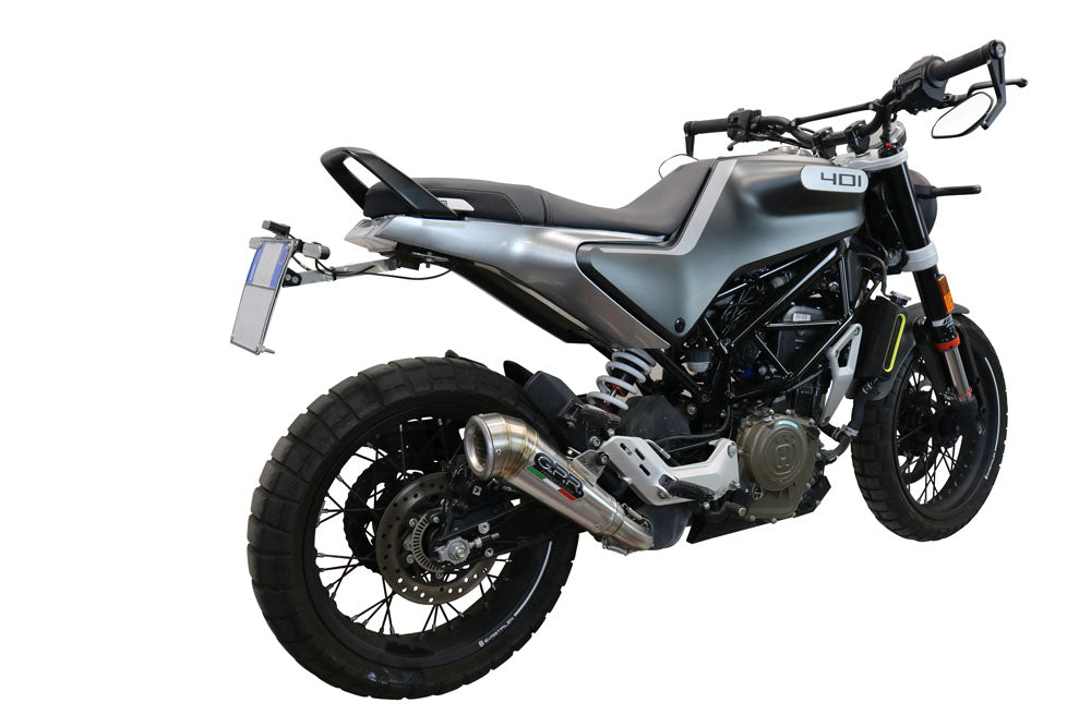 GPR-Exhaust---Powercone-Evo-Slip-on-for-Svartpilen-401-from-2020-to-2020-dB-Killer-Link-Pipe