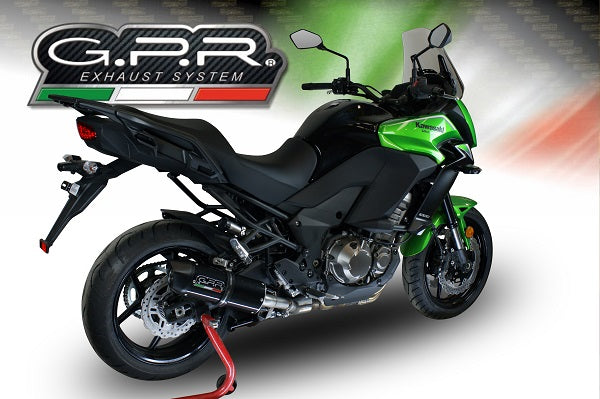 GPR-Exhaust---Furore-Evo4-Nero-Slip-on-for-Versys-1000-I.E.-from-2017-to-2018-dB-Killer-Link-Pipe