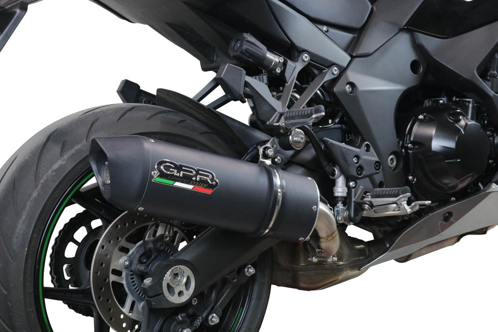 GPR-Exhaust---Furore-Evo4-Nero-Slip-on-for-Ninja-1000-SX-from-2021-to-2024-dB-Killer-Link-Pipe