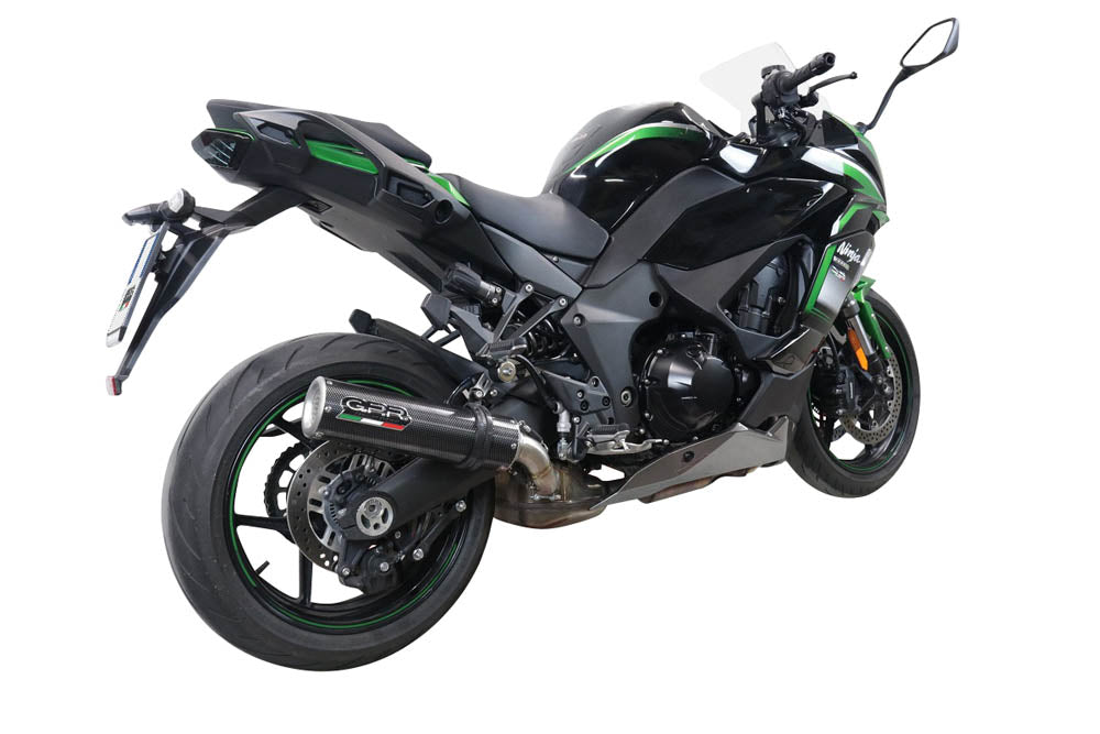 GPR-Exhaust---M3-Poppy-Slip-on-for-Ninja-1000-SX-from-2020-to-2020-Link-Pipe