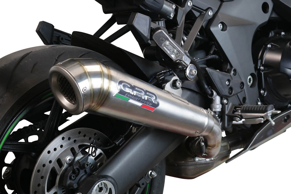 GPR-Exhaust---Powercone-Evo-Slip-on-for-Ninja-1000-SX-from-2020-to-2020-dB-Killer-Link-Pipe