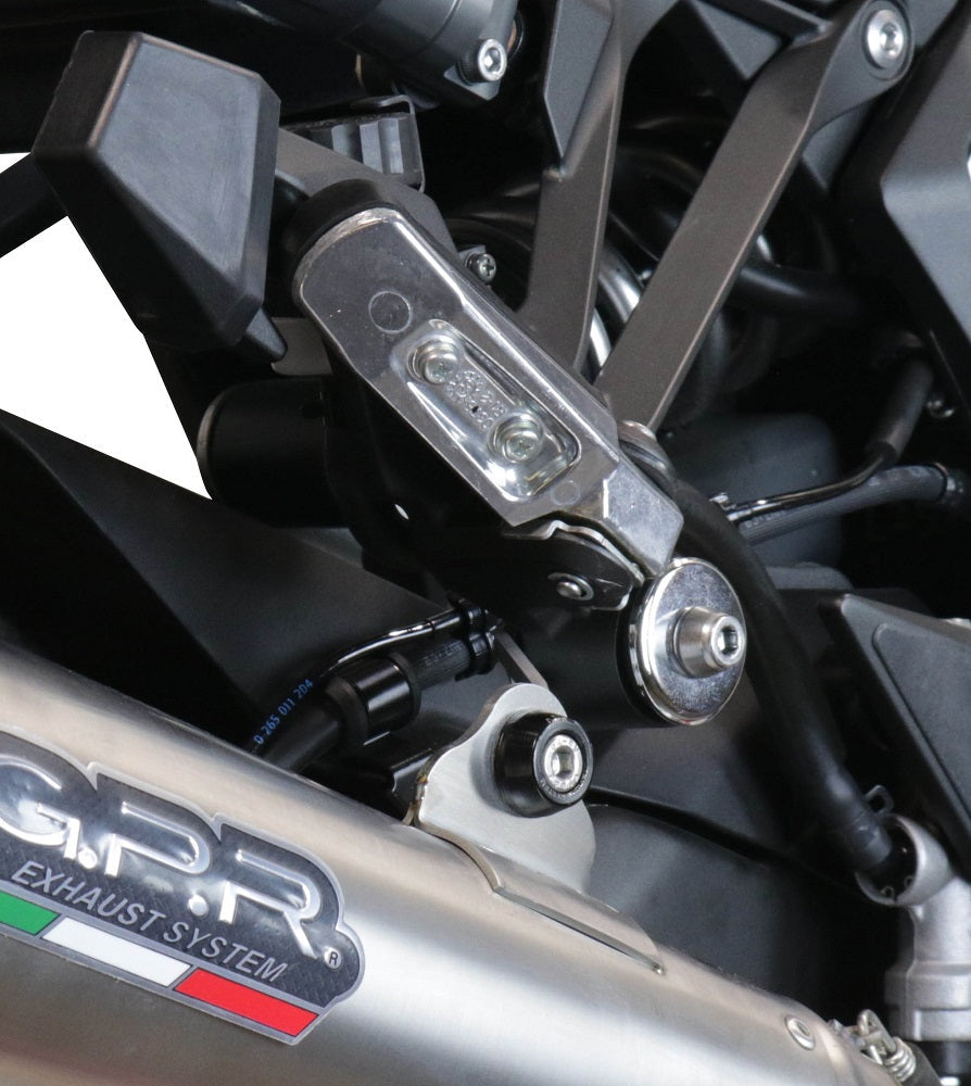 GPR-Exhaust---Powercone-Evo-Slip-on-for-Ninja-1000-SX-from-2021-to-2024-dB-Killer-Link-Pipe