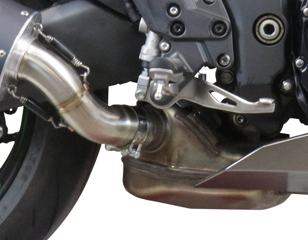 GPR-Exhaust---Albus-Evo4-Slip-on-for-Ninja-1000-SX-from-2020-to-2020-dB-Killer-Link-Pipe