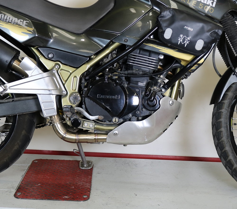 GPR-Exhaust---Decatalizzatore-Decat-system-for-KLE-500-from-1991-to-2007-Decat-Pipe