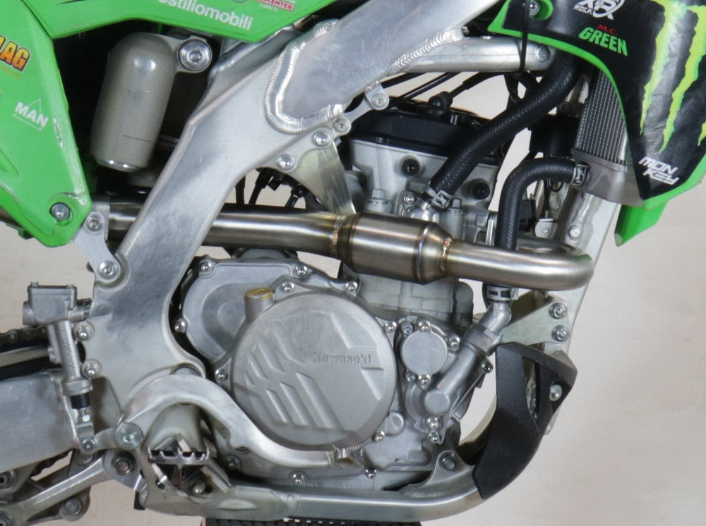 GPR-Exhaust---Pentacross-Inox-Full-Line-for-KX-250-F-from-2017-to-2020-dB-Killer-Spark-Arrestor