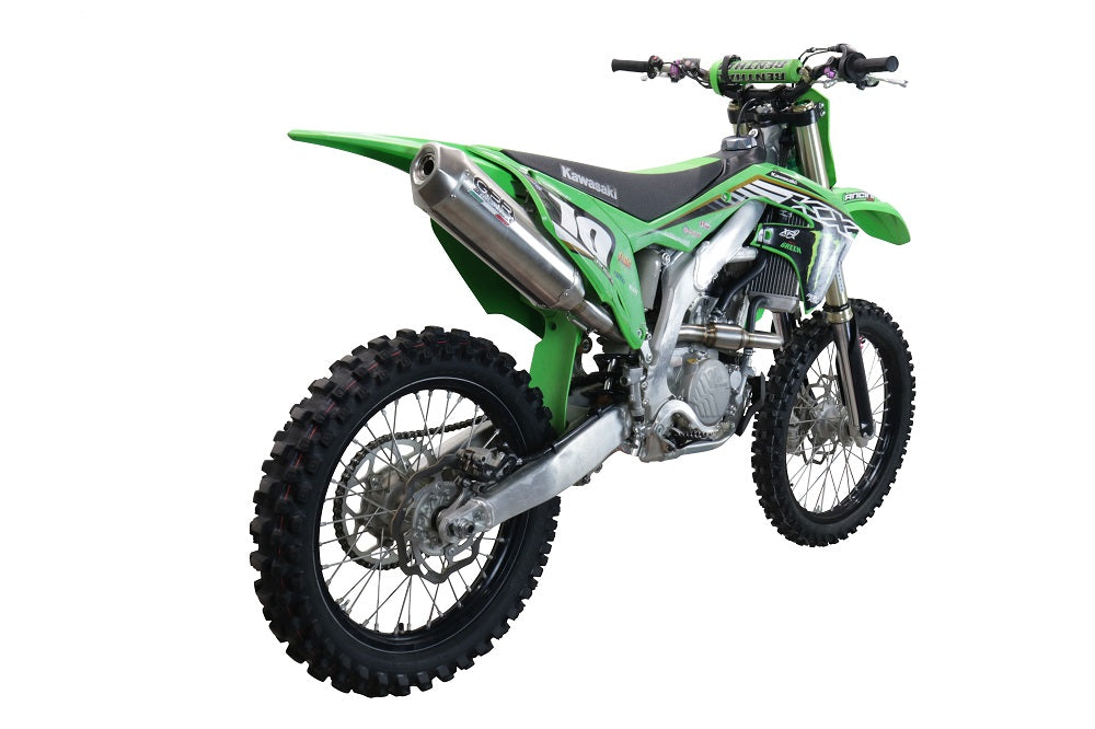 GPR-Exhaust---Pentacross-FULL-Titanium-Slip-on-for-KX-250-X-from-2021-to-2022-Link-Pipe
