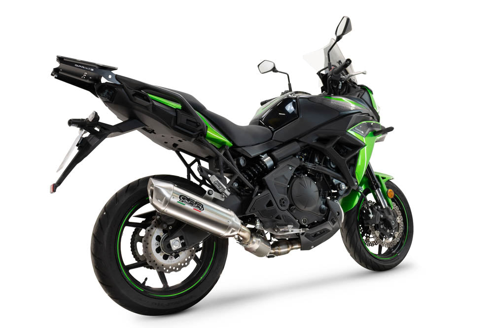GPR-Exhaust---Furore-X-Acciaio-Inox-Full-Line,-silencer-and-separate-header-for-Versys-650-from-2023-to-2025-dB-Killer-Catalyst