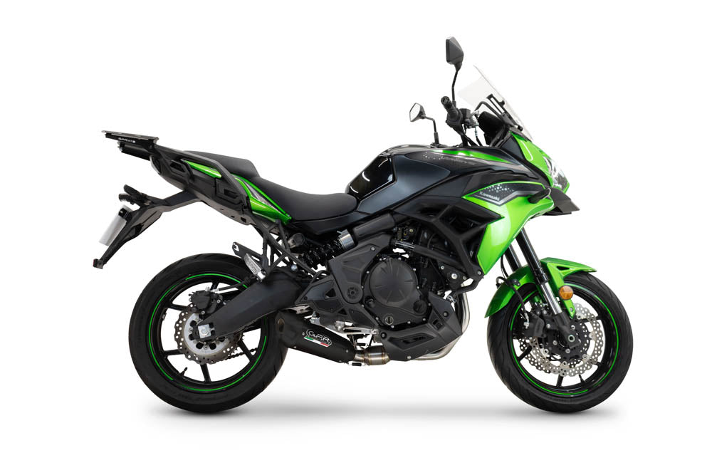 GPR-Exhaust---GP-Revo-Black-Titanium-RACING-Full-Line-for-Versys-650-from-2023-to-2025-dB-Killer