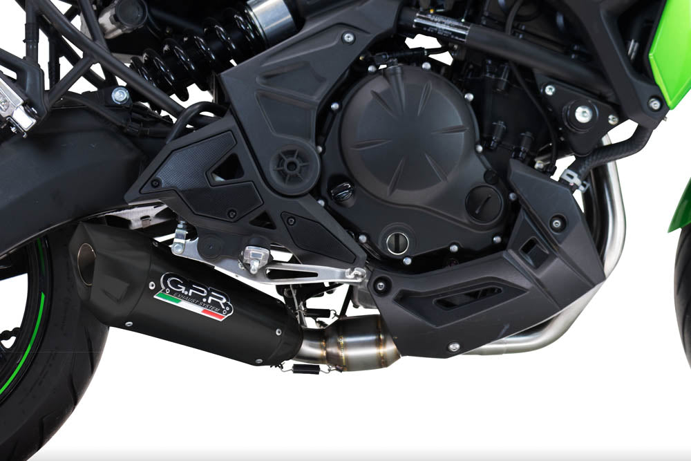 GPR-Exhaust---GP-Revo-Black-Titanium-RACING-Full-Line-for-Ninja-650-from-2023-to-2025-dB-Killer
