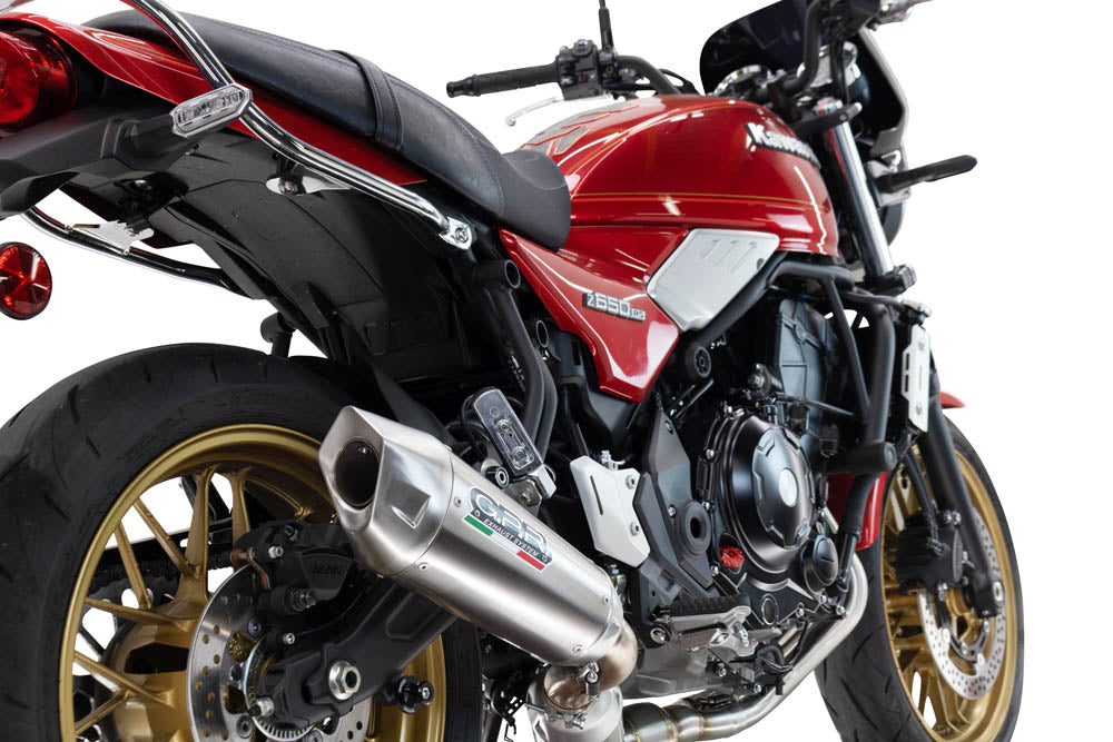 GPR-Exhaust---GP-Revo-Titanium-Full-Line,-silencer-and-separate-header-for-Z-650-RS-from-2024-to-2025-dB-Killer-Catalyst