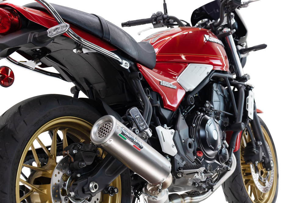 GPR-Exhaust---M3-Inox-Full-Line,-silencer-and-separate-header-for-Z-650-RS-from-2024-to-2025-dB-Killer-Catalyst
