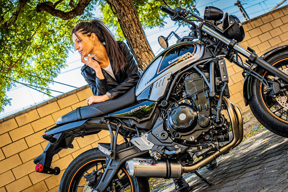 GPR-Exhaust---Satinox-Full-Line-for-Z-650-RS-from-2021-to-2023-dB-Killer-Catalyst