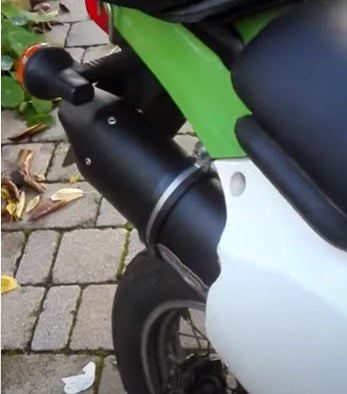 GPR-Exhaust---Furore-Nero-Slip-on-for-KLX-650-R-from-1996-to-2002-dB-Killer-Link-Pipe