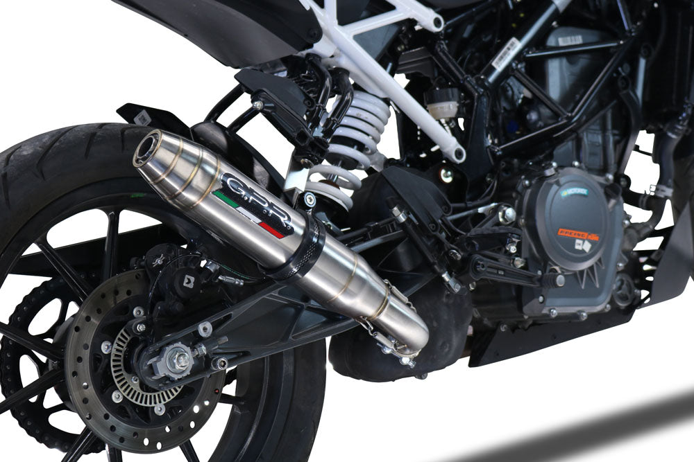 GPR-Exhaust---Deeptone-Inox-RACING-Slip-on-for-DUKE-390-from-2021-to-2024-Link-Pipe