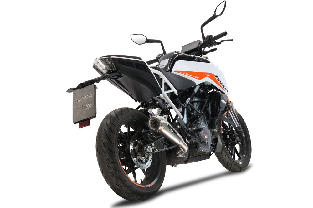 GPR-Exhaust---Powercone-Evo-Slip-on-for-DUKE-390-from-2021-to-2024-dB-Killer-Link-Pipe