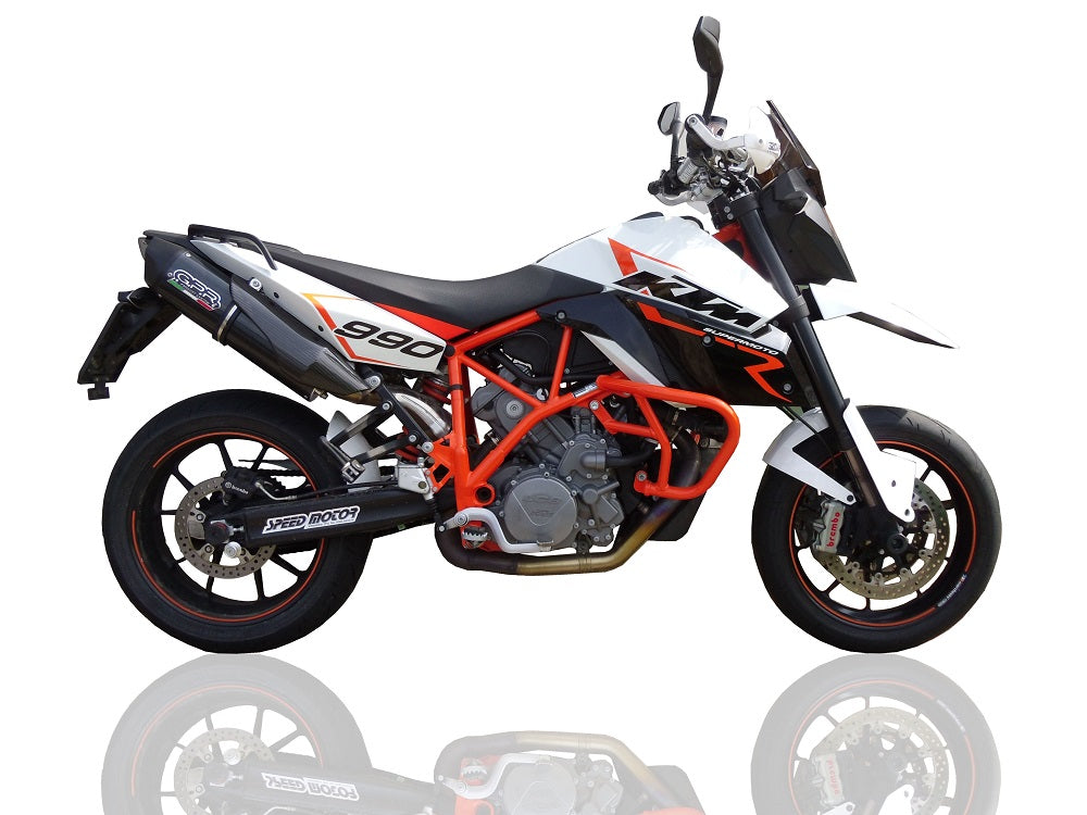 GPR-Exhaust---Furore-Nero-Double-Bolt-on-for-LC8-Supermoto-950-from-2005-to-2008-dB-Killer-Catalysts