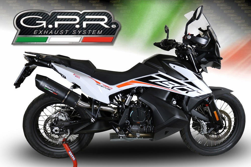 GPR-Exhaust---Furore-Nero-RACING-Slip-on-for-Adventure-790-from-2025-to-2026-Link-Pipe