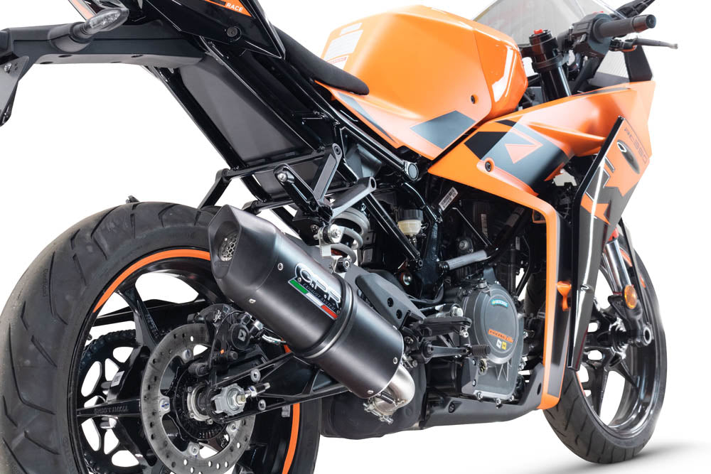 GPR-Exhaust---Furore-Evo4-Nero-Slip-on-for-RC-125-from-2021-to-2024-dB-Killer-Link-Pipe