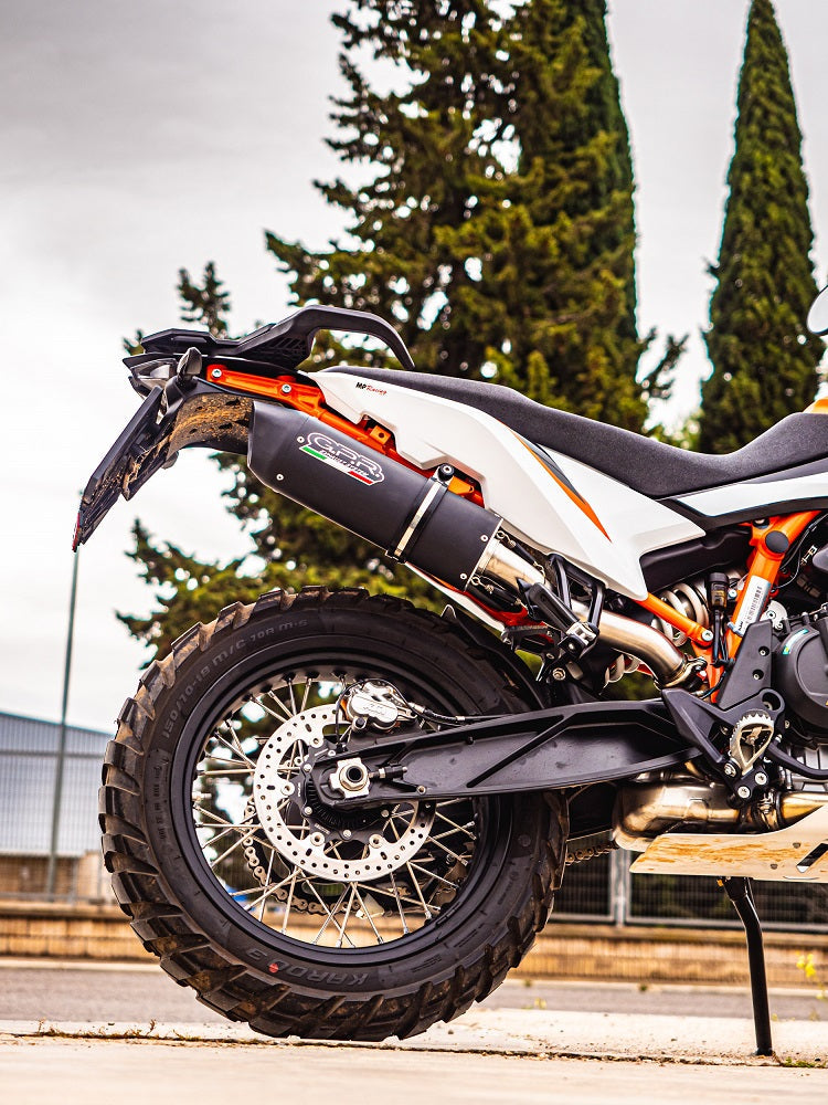 GPR-Exhaust---Furore-Nero-RACING-Slip-on-for-Adventure-890-from-2020-to-2024-Link-Pipe