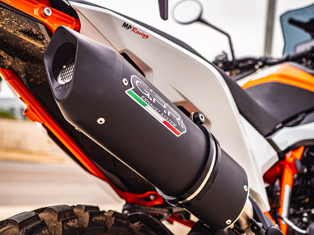 GPR-Exhaust---Furore-Evo4-Nero-Slip-on-for-Norden-901-from-2022-to-2024-dB-Killer-Link-Pipe